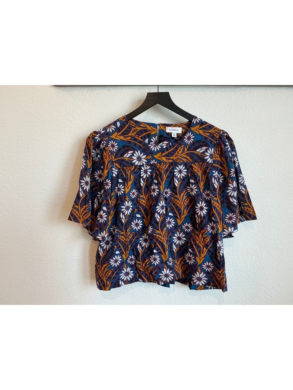 Evereve Floral Patterned Blouse XL